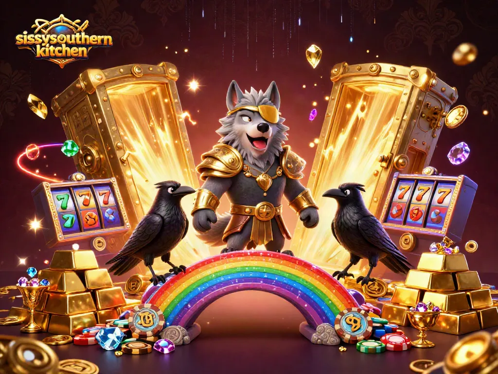 Engage with sissyssouthernkitchen's thrilling 3D casino theme filled with enchanting characters and vibrant game elements.
